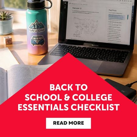 Back to school & college essentials checklist
